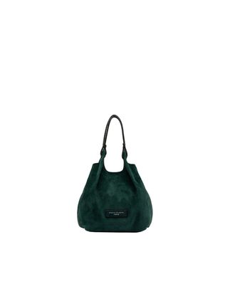Gianni Chiarini Dua Suede Shoulder Bag