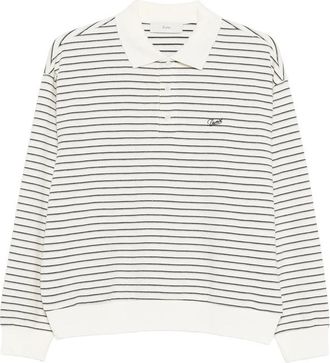 Dunst Striped Logo Polo Shirt