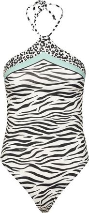 MC2 Saint Barth Meryem Foulard Bandeau Badpak uit &eacute;&eacute;n stuk - Dames - Badpakken - Veelkleurig - L - Badmode