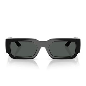 Versace Sunglasses Ve4506 U Gb1/87 Black/Dark Gray Men