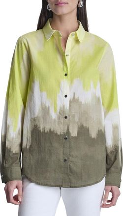 DKNY Dkny Voile Ombre Shirt