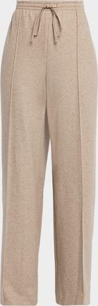 Vince Mid-Rise Wool-Blend Drawstring Pants
