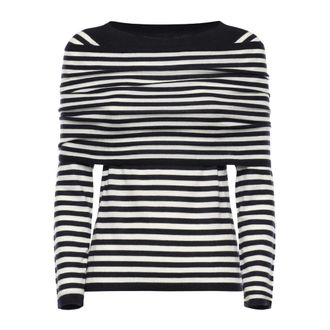 Max Mara Mxmfaretra Sweater - Dames - Ronde hals truien - Veelkleurig - L - Kasjmier - Truien & Vesten
