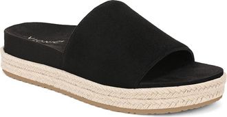 Vionic Yasmina Slide Sandal in Black at Nordstrom, Size 8.5