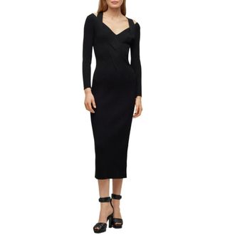 HUGO BOSS Donna, Abiti, Nero, L, new