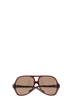 Chlo&eacute; Womens Glasses Oversized Acetate Brown