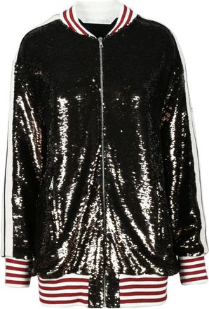 Palm Angels Jassen, Dames, Bruin, M, Rayon, buitenkleding