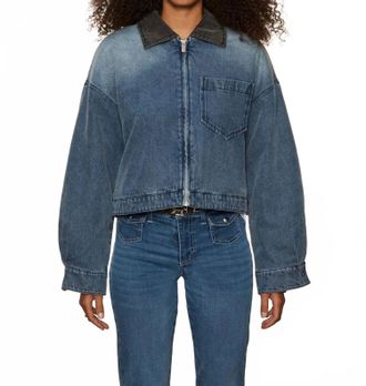 Sanctuary Ridge Sherpa Lined Jacket In Blue