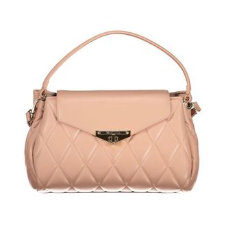 Valentino Handbags, female, Pink, Size: ONE SIZE Polyethylene Handbag with Modern Design