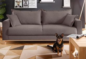 HOME AFFAIRE 3-Sitzer »Edina« auch in Baumwollmix-Bezug, im skandinavischem Stol