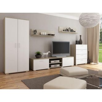 OEM Pensile California 2 Ripiani Sonoma/white Room