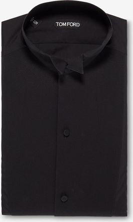 Tom Ford Hemd mit Umlegekragen und Latz