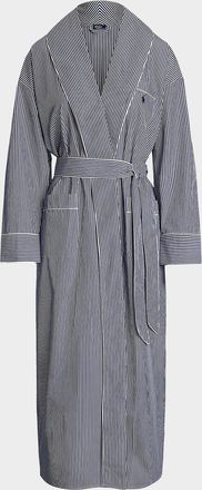 Polo Ralph Lauren Heritage Cotton Wrap Robe