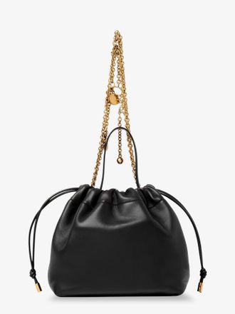 Chlo&eacute; Womens Crossbody Bag Icons Black Leather Shoulder