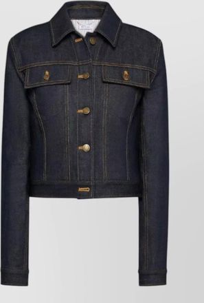 Thom Browne denim cropped jacket