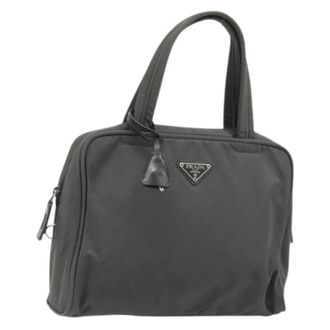 Prada Borsa a mano in nylon Pre-owned - - Pre-owned - Donna - Grigio - ONE SIZE