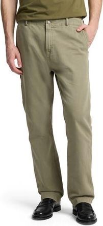 7 For All Mankind Cotton & Linen Carpenter Chinos in Linen Olive at Nordstrom Rack, Size 29