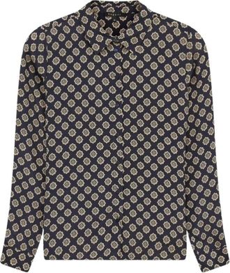 Bugatti Viscose Blouse - Dames - Overhemden - Blauw - M - Overhemden