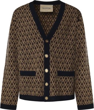 Valentino Garavani Hombre, Jerseys, Marr&oacute;n, Talla: L