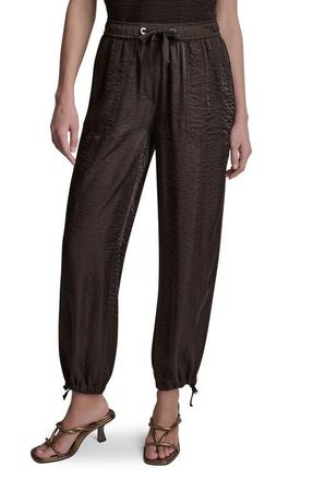 DKNY Ankle Tie Pants in Tobacco at Nordstrom, Size X-Small