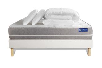 Actisom Pack Colch&oacute;n Blanco L&aacute;tex Y Espuma Viscoel&aacute;stica 180 X 200