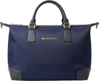 Mario Valentino Jenny Re Handtas - Dames - Handtassen - Blauw - ONE Size - Polyester - Tassen