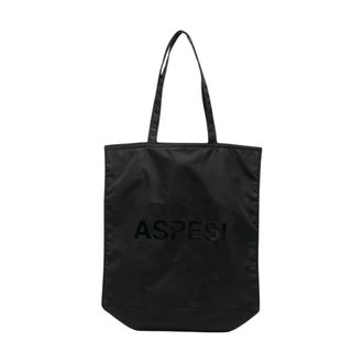 Aspesi Tote - Dames - Tassen - Zwart - Maat: ONE Size Nylon