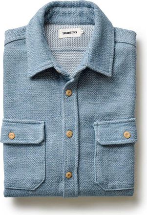 Taylor Stitch The Division Shirt in Washed Indigo