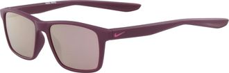 Nike Unisex Whiz Square-zonnebril voor volwassenen (Bordeaux/Roze)