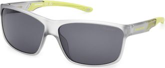 Skechers SE00158 Polarized 20D Mens Sunglasses Grey Size 63
