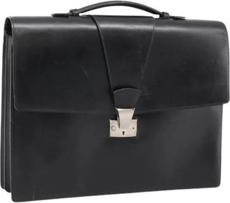 Cartier Pre-owned Vintage Business Bag - unisex - Vintage Handtas - Zwart - ONE Size - Leer - Vintage