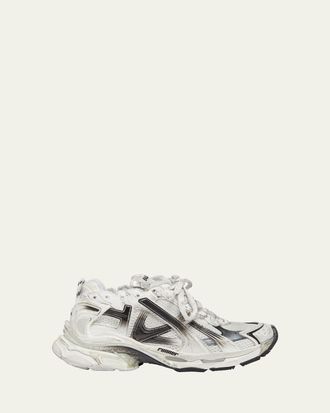 Balenciaga Mens Mesh Runner Sneakers