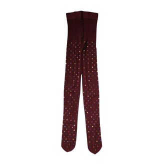 Dolce & Gabbana Tights, female, Red, Size: S Gorgeous Tights