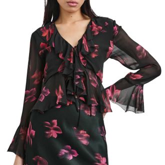 Rails Nicoletta Top In Dark Azalea