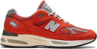New Balance Unisex Made in UK 991v2, Pelle Scamosciata/Rete, Taglia 38.5