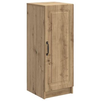 vidaXL Aparador Roble Artisan 33 X 34,5 X 87 Cm Madera De Ingenier&iacute;a Vidaxl