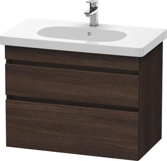 Duravit Mueble De Pared Duravit Durastyle 6484, 2 Cajones, 800mm, Para El C&oacute;digo D., Color (frente/cuerpo): Casta&ntilde;o Oscuro - Ds648405353