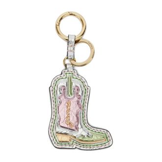 Ganni Accessoires, Dames, Veelkleurig, ONE Size, Nylon, Sleutelhanger