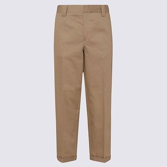 Golden Goose Brown Cotton Pants