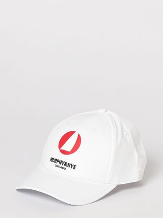 Murphy & Nye Cappello da baseball in tessuto tecnico con logo ricamato e visiera