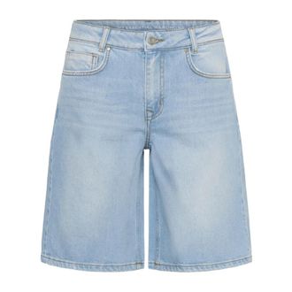 MY ESSENTIAL WARDROBE Lucy 139 High Shorts - Dames - Denim shorts - Blauw - W33 - Denim - Korte Broeken