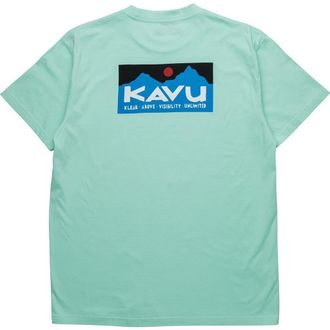 Kavu Klear Above Etch Art T-Shirt - Mens in Jelly Mint at Nordstrom, Size Xx-Large