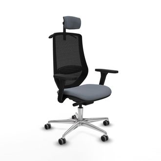 Piqueras y Crespo Silla De Oficina Con Cabecero Mardos Traslack Bali Piqueras Y Crespo D086g2h Gris