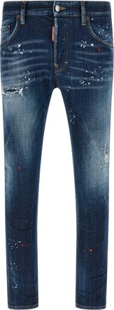 Dsquared2 Dsquared&sup2; Blauwe Katoenen Jeans Denim
