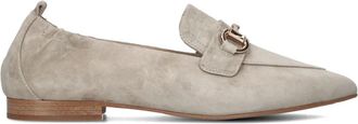 Notre-V Beige Su&egrave;de Loafers - Dames - Loafers - Beige - 43 EU - Su&egrave;de - Schoenen