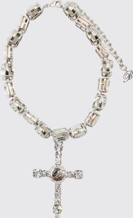 Blumarine Bracciale Blumarine in ottone con strass incastonati