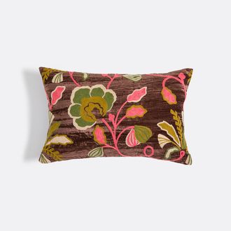 La Redoute Interieurs Kussenhoes met velours paneel Sidonie