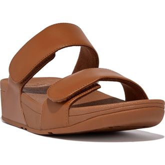FitFlop Lulu Slide Sandal in Light Tan at Nordstrom, Size 11