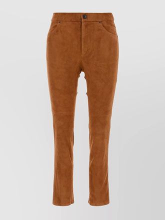 Isabel Marant suede dorothea pant pockets loops