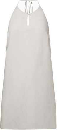 Onia Keyhole Cover-Up Halter Dress in White at Nordstrom Rack, Size X-Small